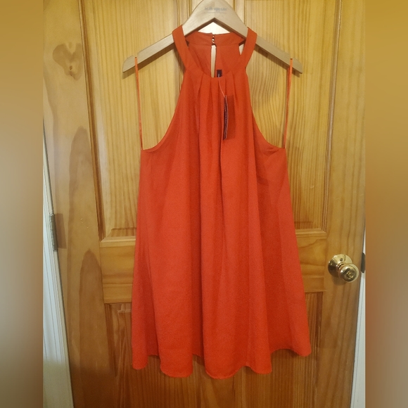 NWT One Clothing Orange Dress size Large - Picture 8 of 8
